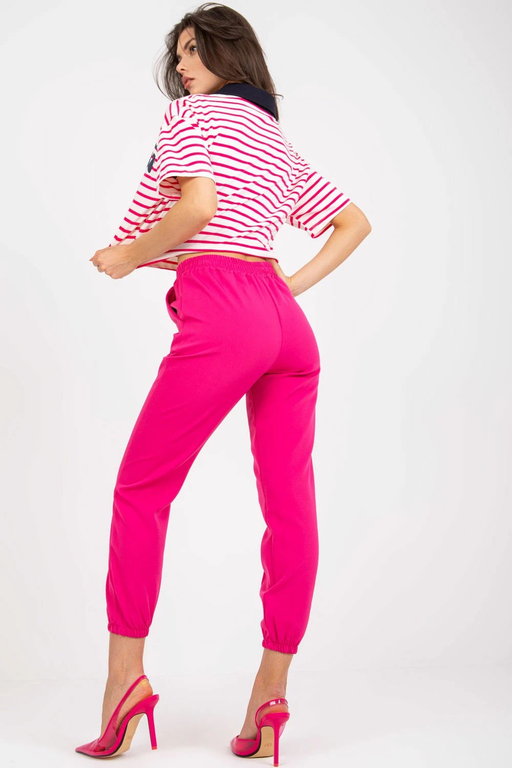 Pantallona për femra Italy Moda 167001, rozë