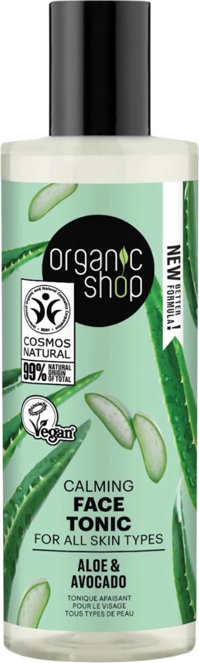 Tonik fytyre Organic Shop Aloe unisex 150ml