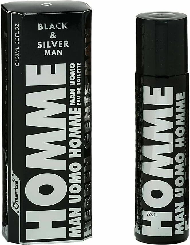 Eau de Toilette Omerta Black & Silver Man për meshkuj 100ml