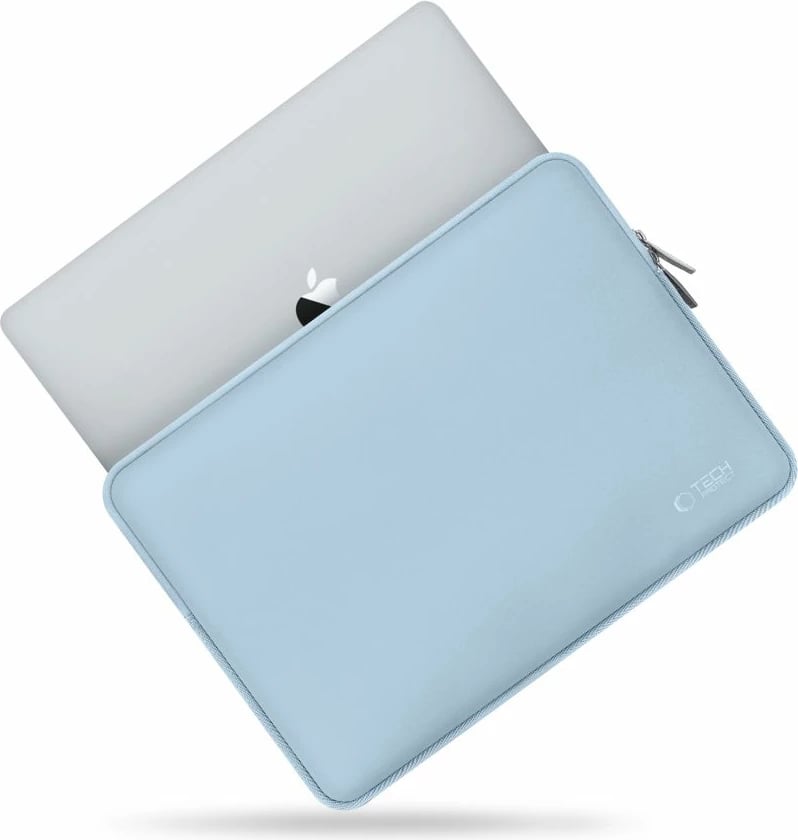 Kasë laptopi Tech-Protect NeoSlim 13-14", set me çantë aksesorësh, Kaltër