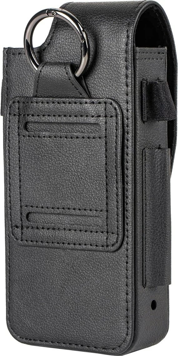 Mbështjellës Ulefone UF-C-A26 për Armor 26 Ultra, lëkurë artificiale, i zi