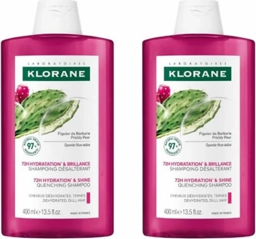 Shampon për flokë Klorane Barbaria Fig unisex 2x400ml