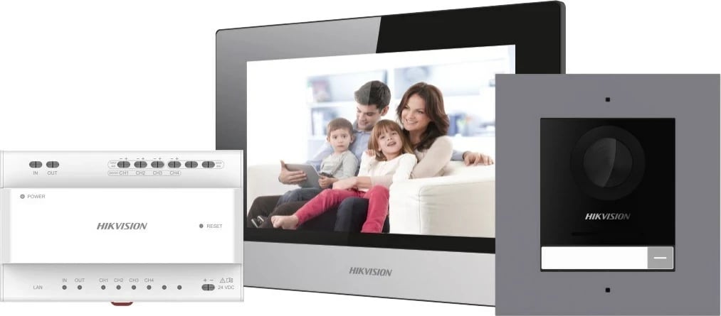 Set videointercom HikVision DS-KIS702Y
