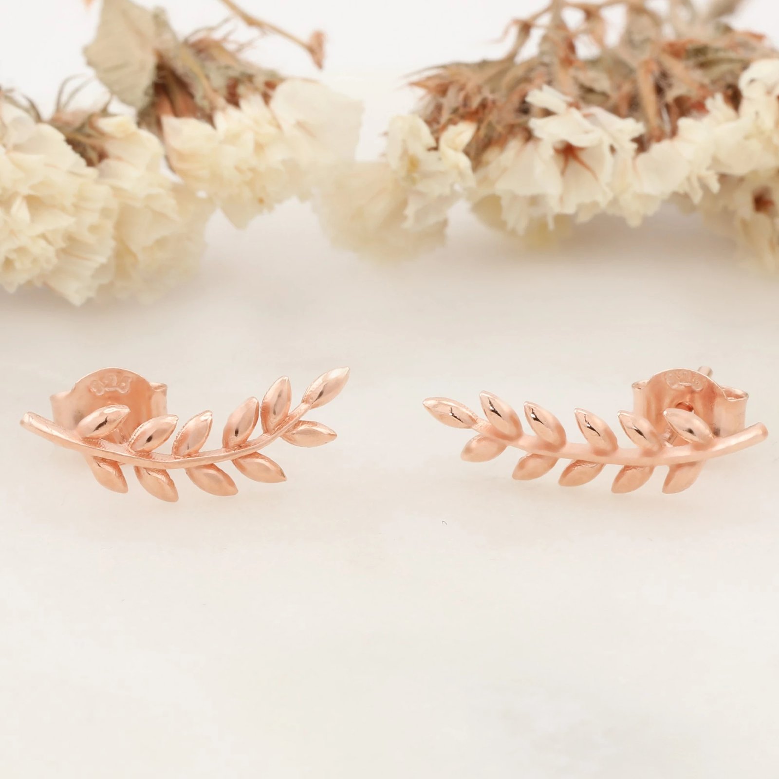 Vathë argjendi ngjyrë rozë gold, Jumeon, 11434ROS