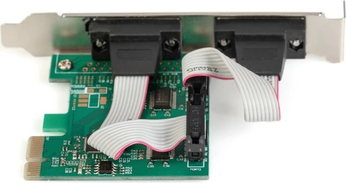 Kasë zgjerimi Digitus DS-30000-1, 2x RS-232 Serial Port, PCI Express, ASIX99100
