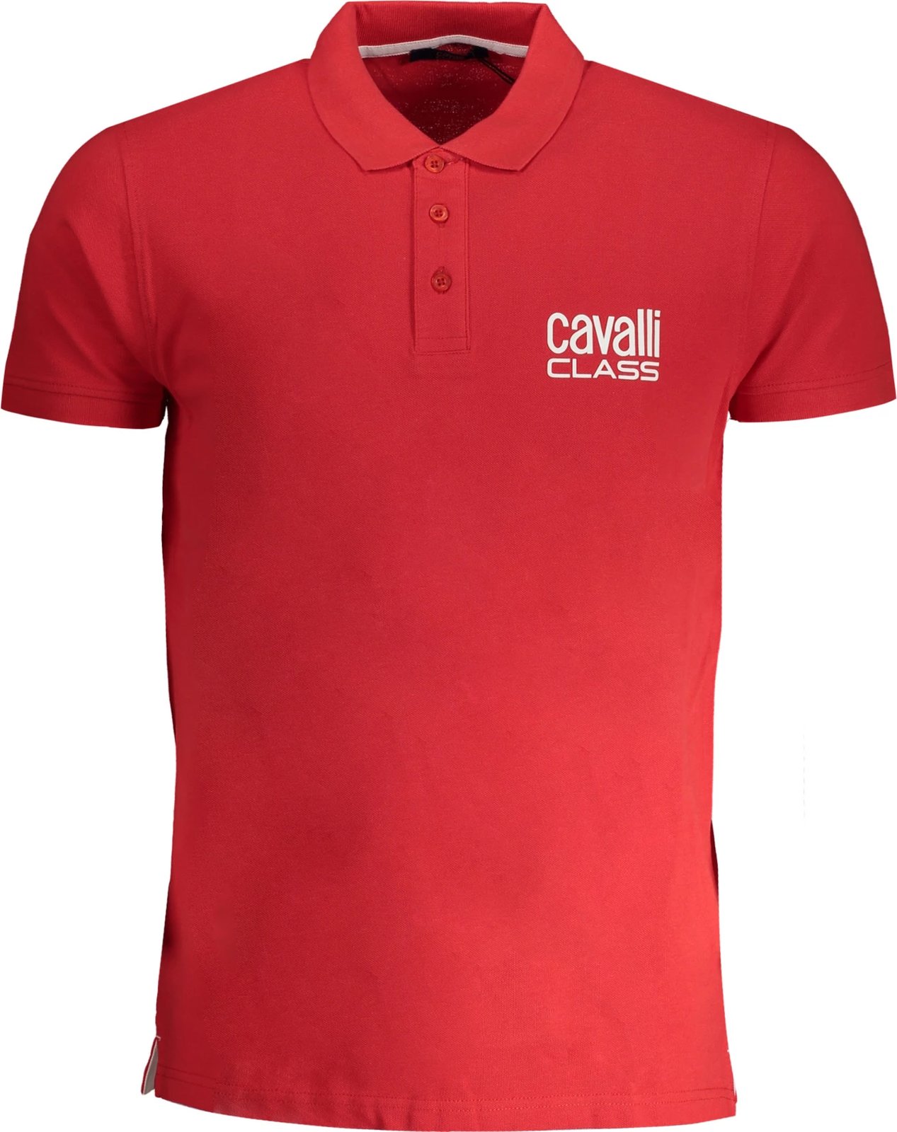 Maicë polo për meshkuj CAVALLI CLASS, e kuqe