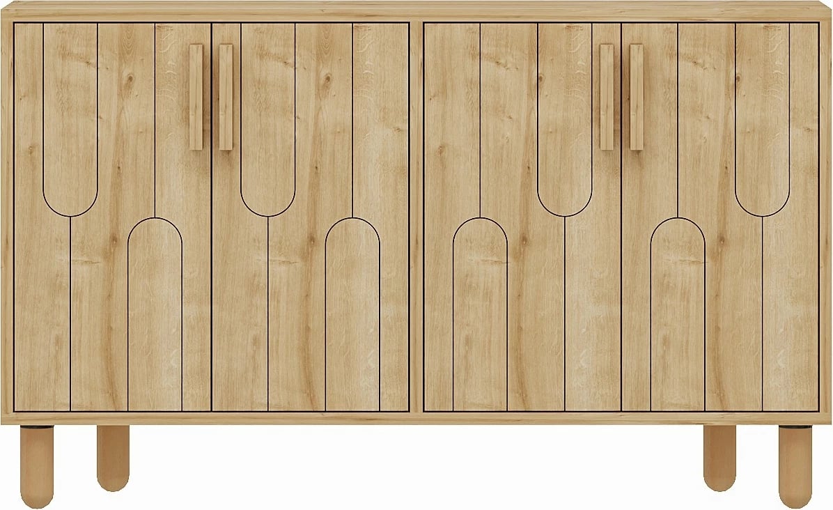 Konsol Skye Decor, ngjyrë lisi Saphire, Vincent