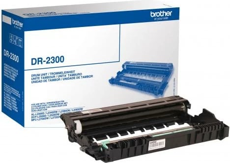Njësi drum Brother DR-2300/DR2300, për printer lazer, origjinale, e zezë