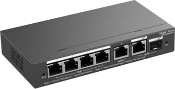 Switch Ruijie RG-ES206GS-P, 6 porta Gigabit, PoE, i zi