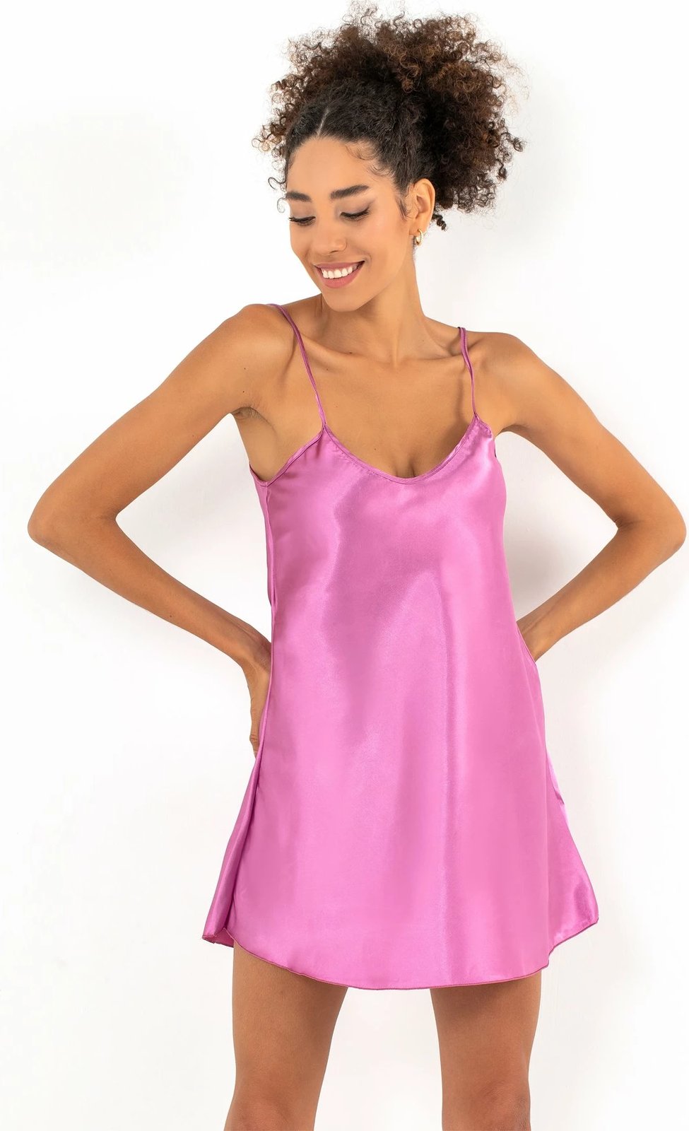 Këmishë nate Jumeon, 001-018566, ngjyrë rozë e zbehtë