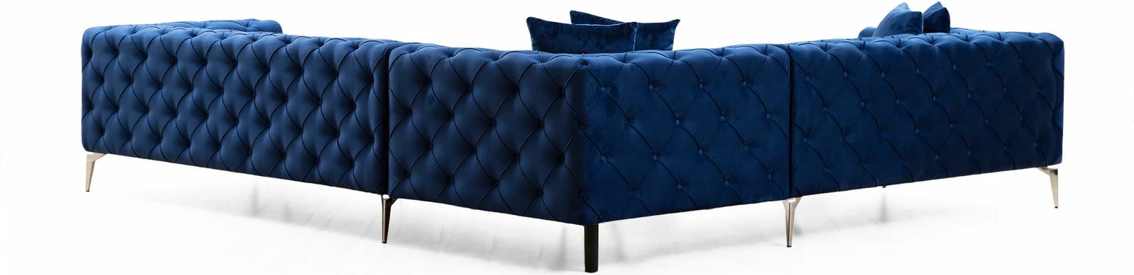 Këndore Atelier del Sofa, Como Left, ngjyrë blu e errët