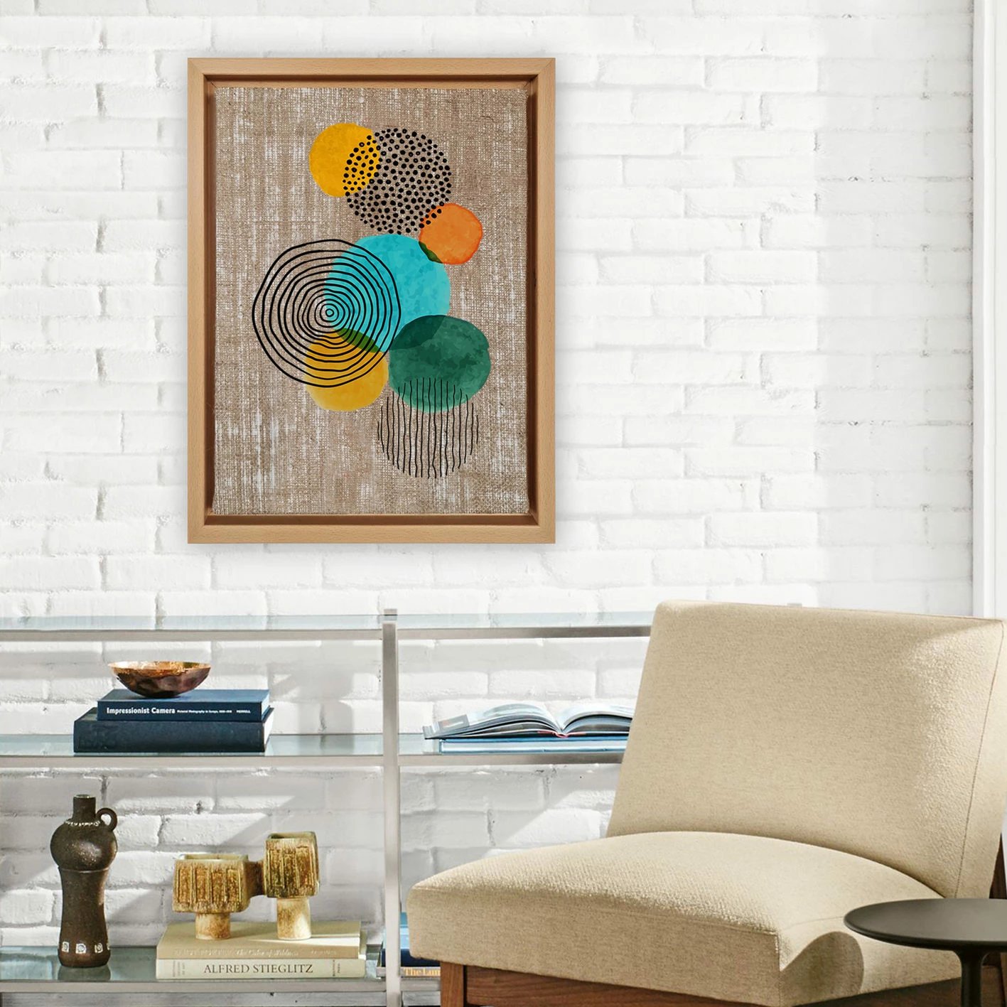 Pikturë dekorative në kanavacë, shumëngjyrëshe, Wallity, LNJ519362251054 - 96136, 96x136cm