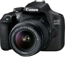 Aparat Canon EOS 2000D, 24.1 MP, Full HD, i zi