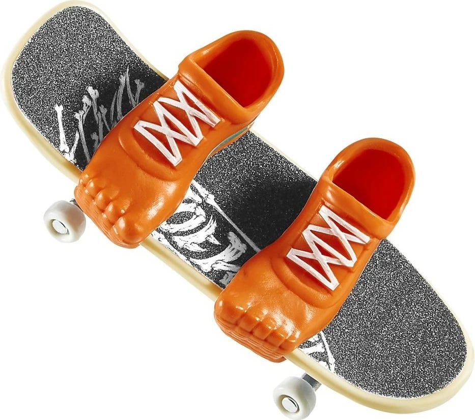 Deskorolkë gishti Hot Wheels Skate Tony Hawk me këpucë gishti, shumëngjyrëshe, set