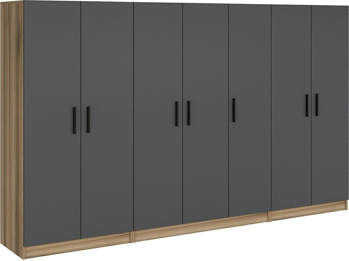 Dollap i madh, ngjyrë antracit, Skye Decor, 7642