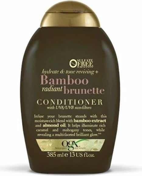 Balsam për flokë OGX Brunette Bamboo, 385ml