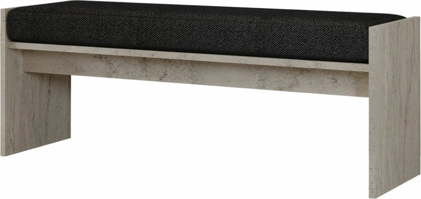 Bankë Atelier del Sofa, ngjyrë travertine, 120x45x35cm