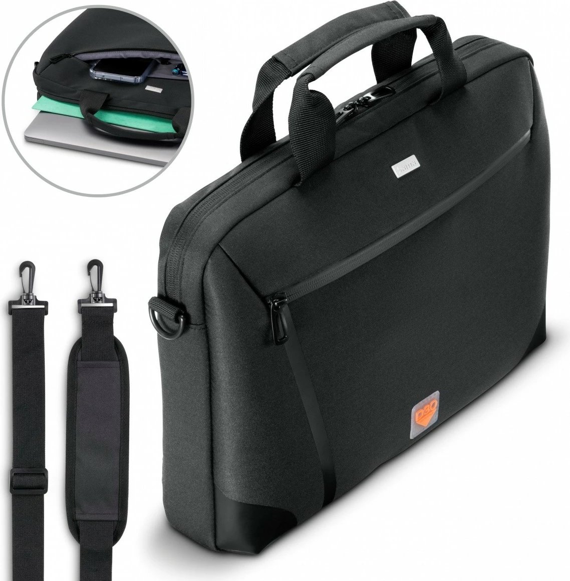 Çantë laptopi Hama Extreme Protect 227051, 15.6-16.2 inç, e zezë Çantë laptopi Hama Extreme Protect 227051, 15.6-16.2 inç, e zezë