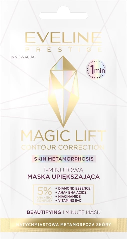Maskë për fytyrë për femra Eveline Cosmetics Magic Lift 1-Minute Beautifying Mask 7ml