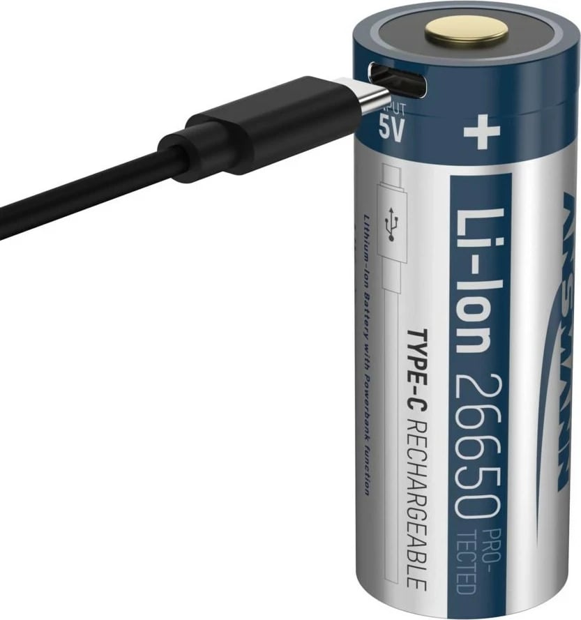 Bateri e rikarikueshme ANSMANN 1307-0012, Li-Ion, 3.6V, vjollcë
