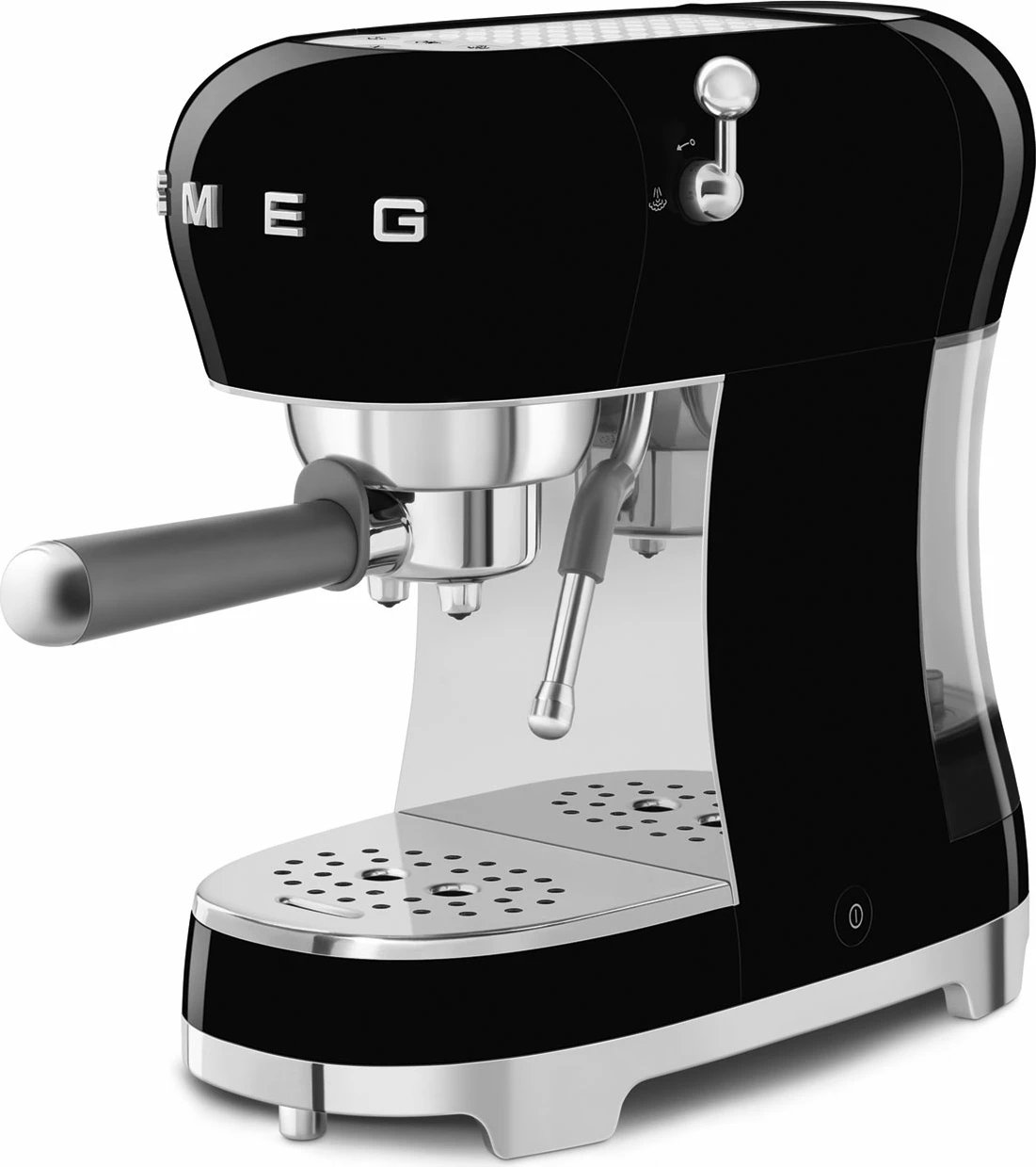 Aparat për kafe espresso SMEG ECF02BLEU, i zi