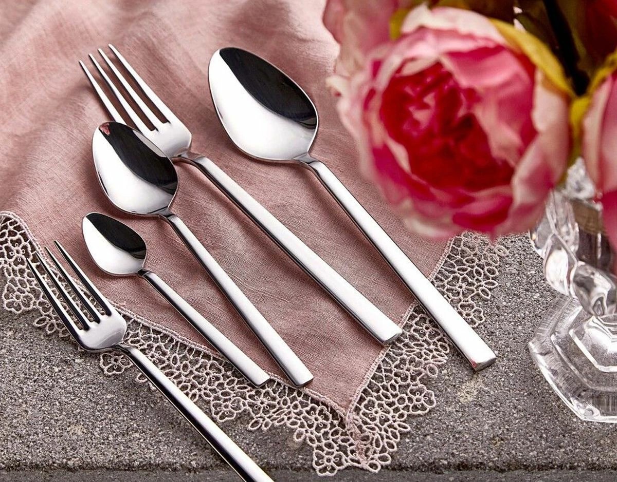 Set lugësh dhe pirunësh, 30 copë, Hermia, Deniz30