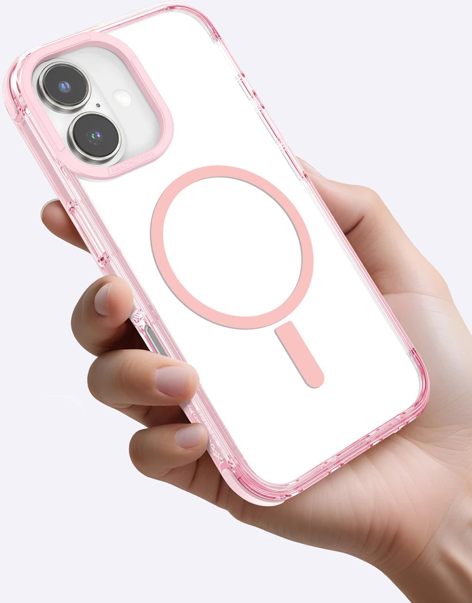 Mbështjellës AmazingThing Omni Mag Case për iPhone 16 Plus, rozë e errët