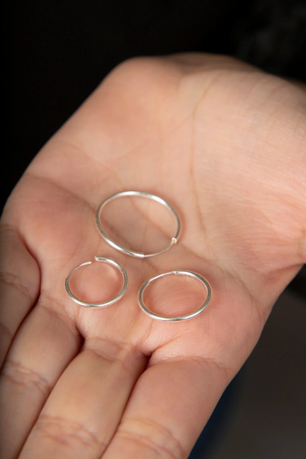 Vathë argjendi rreth, Elika Silver, ELKMD50153