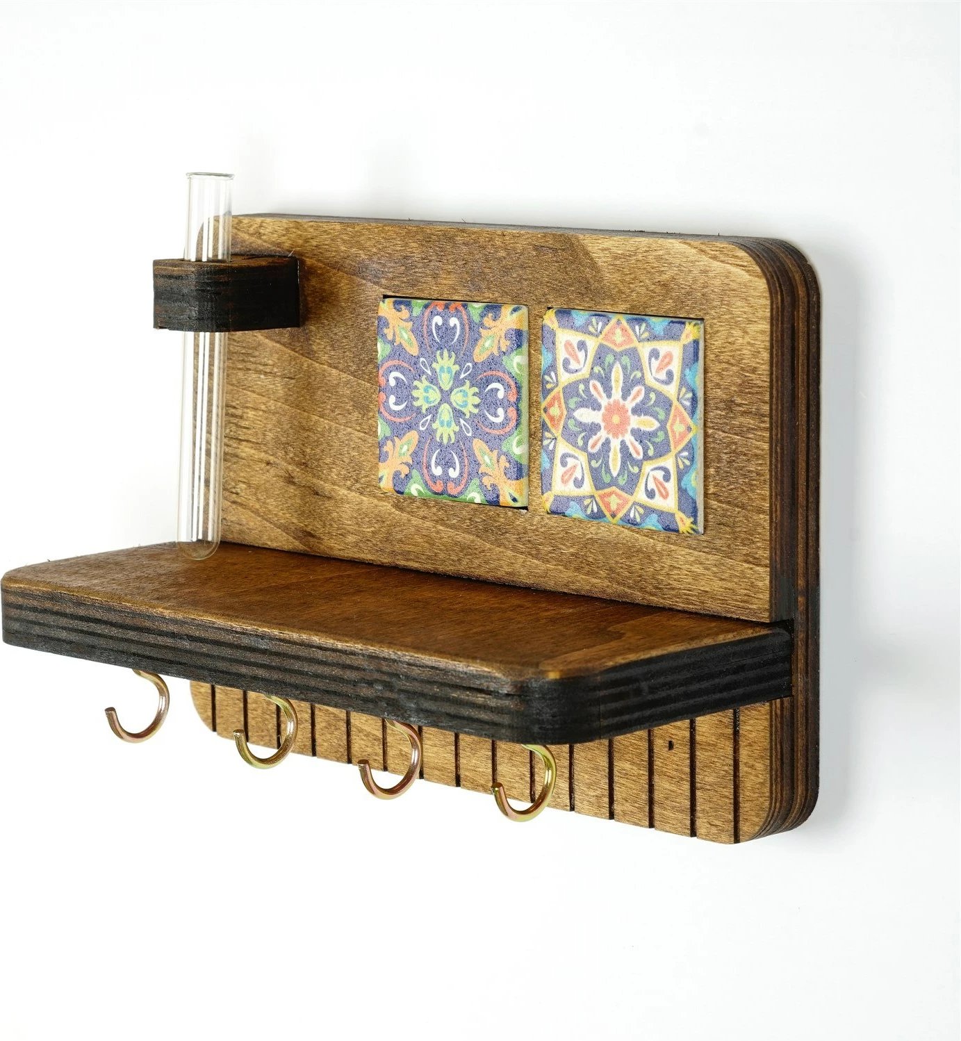 Raf muri Wallity, LAZ161, ngjyrë arre