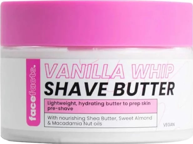 Face Facts Shave Prep Vanilla Whip Shave Butter - 120ml