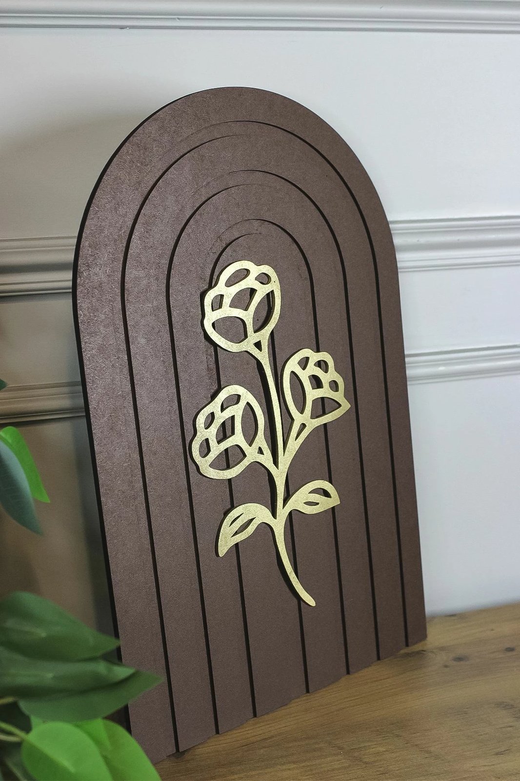 Pikturë dekorative, Wallity, Ersy3Doval5-1828, shumëngjyrëshe, 18x28x2cm