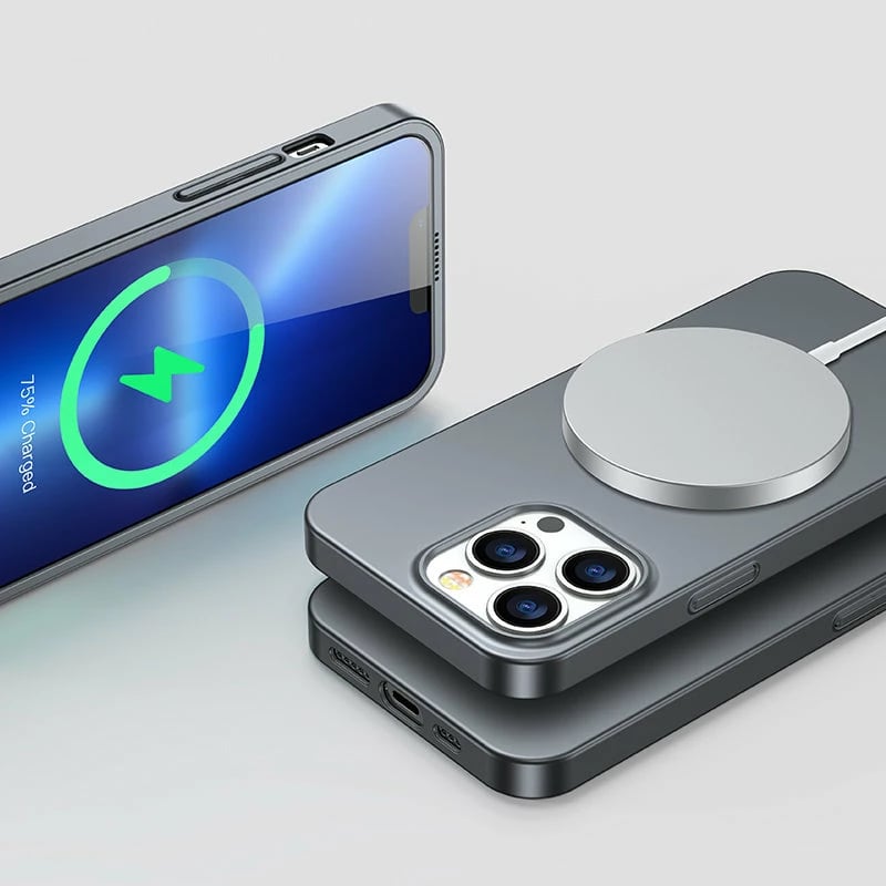 Mbështjellës Joyroom JR-BP928 për iPhone 13 Pro Max, 360°, xham i temperuar, Gri