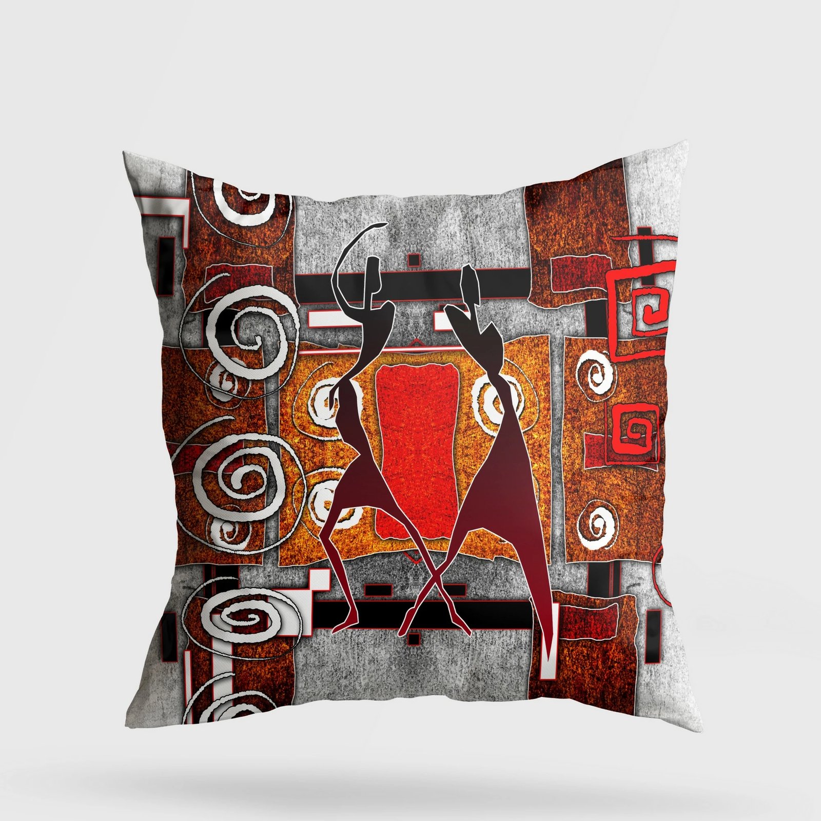 Jastëk dekorativ, shumëngjyrësh, Evila Originals, A11964, 43x43cm