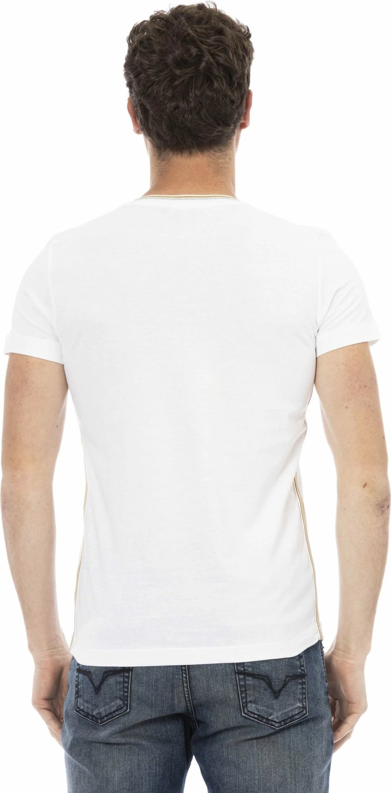 Maicë për meshkuj Trussardi Action, e bardhë