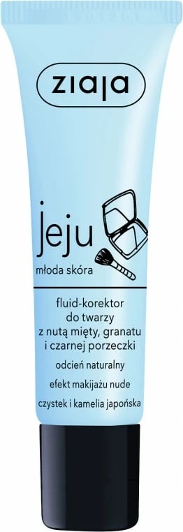 Korrektor fluid për fytyrë Ziaja Jeju, nuanca natyrale, 30ml