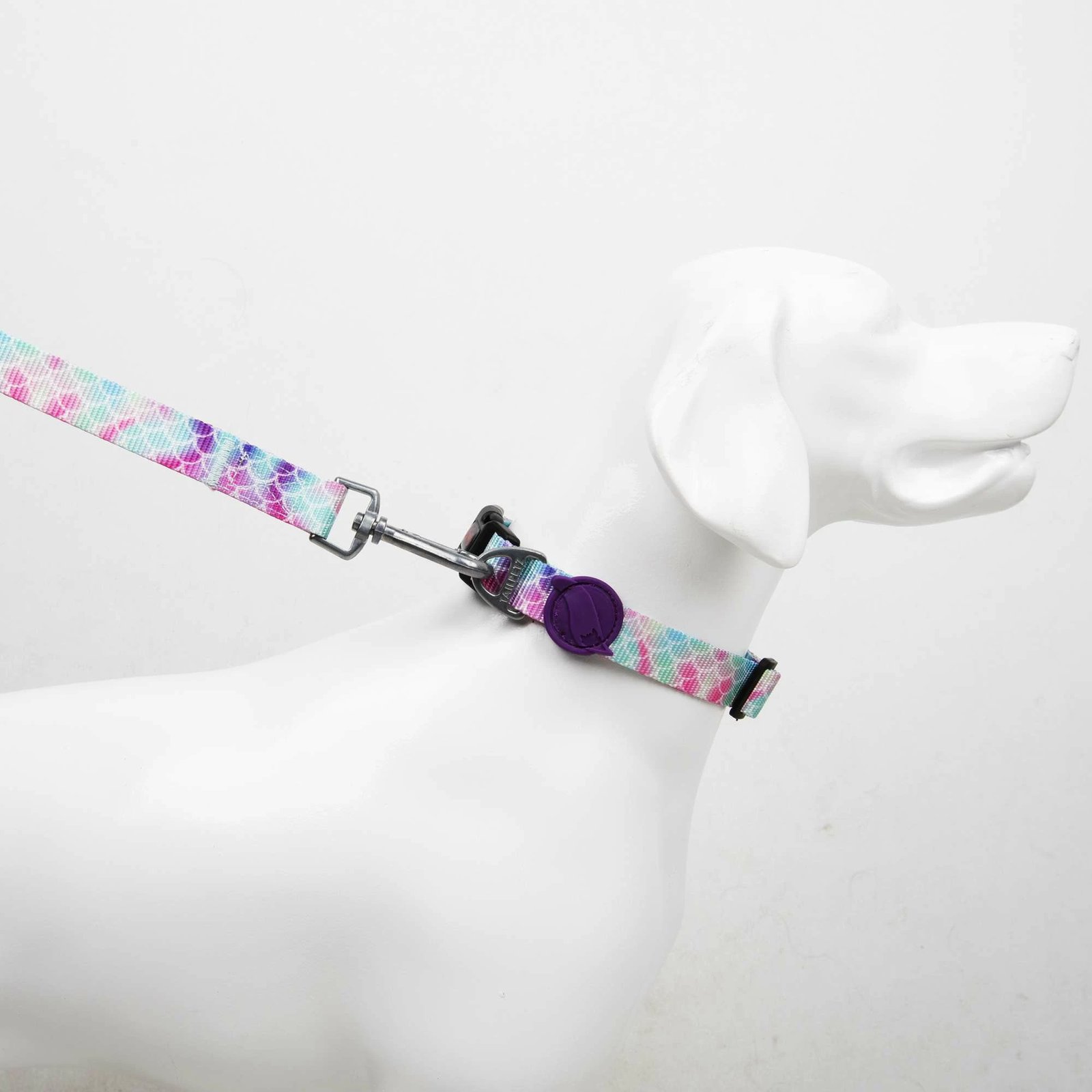 Litar për qen, Paws & Whiskers, Bubles Medium, shumëngjyrësh, 130x2cm