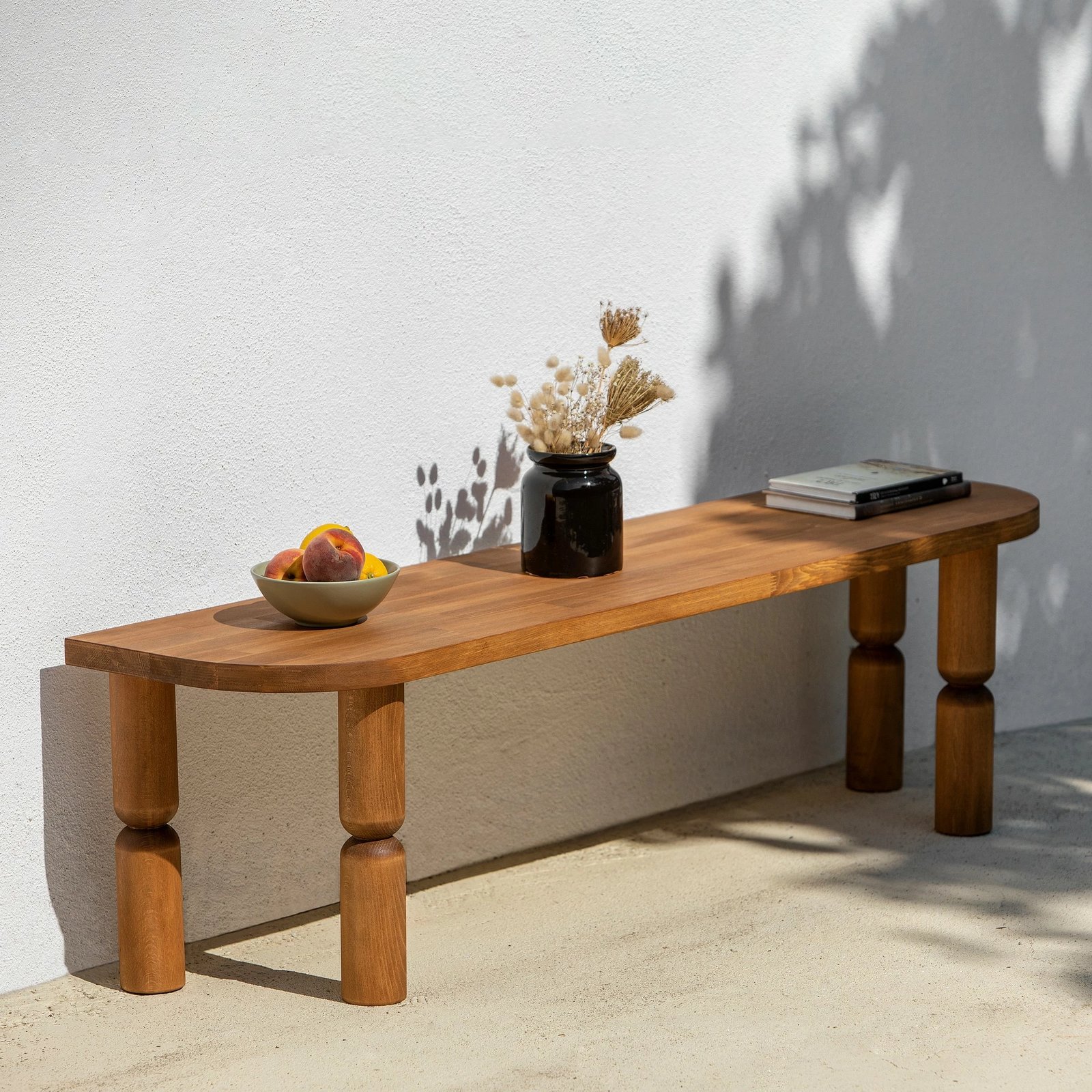 Komodinë TV Skye Decor, ngjyrë geshtenjtë, Ida