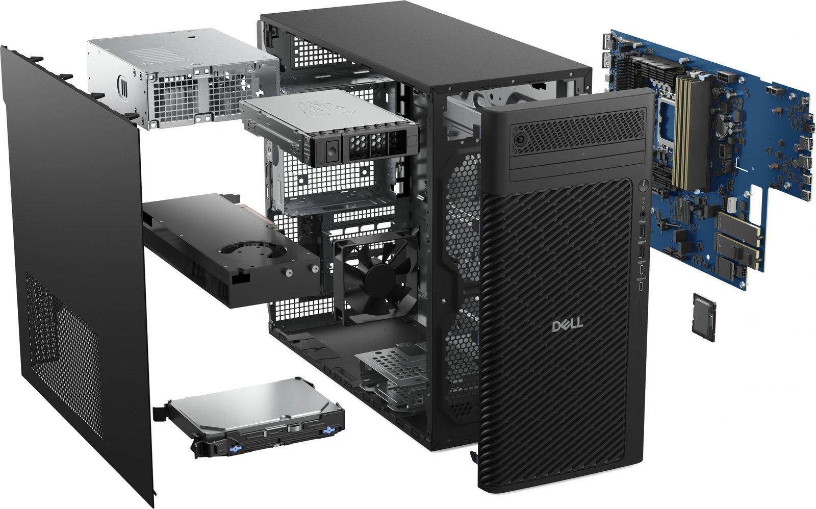 Kompjuter Dell Pro Max Tower T2 FCT2250, Core Ultra 7 265K, 32GB, 1TB, Windows 11 Pro, zi