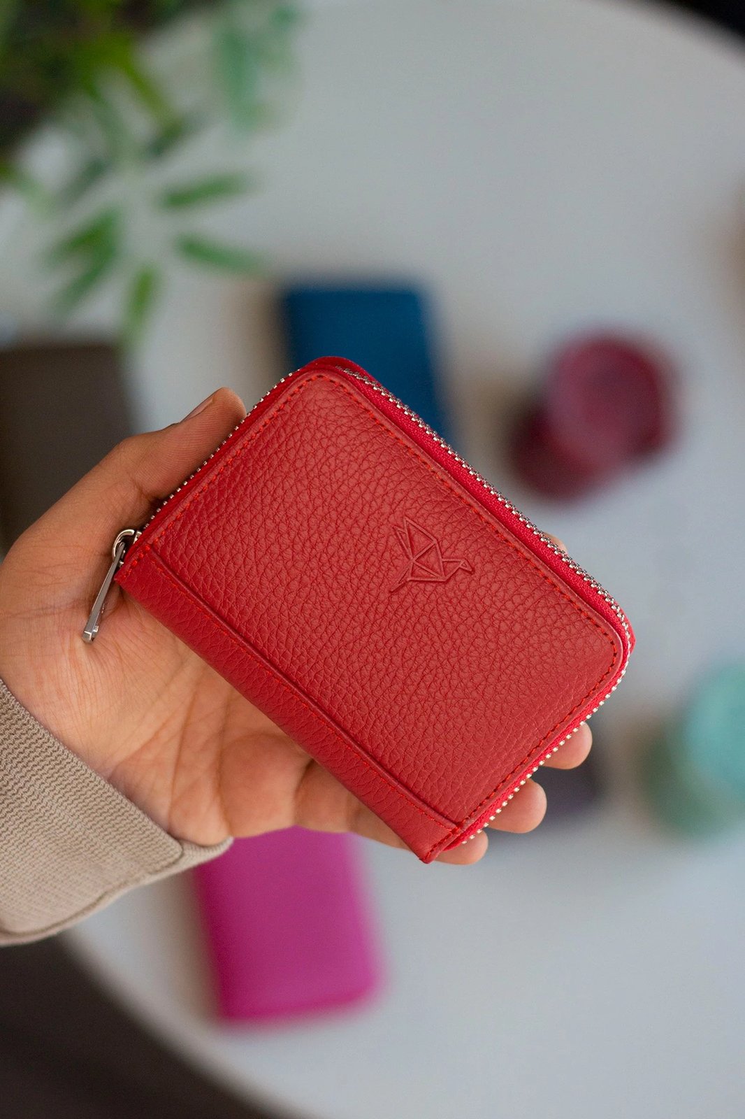 Portofol unisex, ngjyrë dusty rose, Zoozie Bags, Sydney