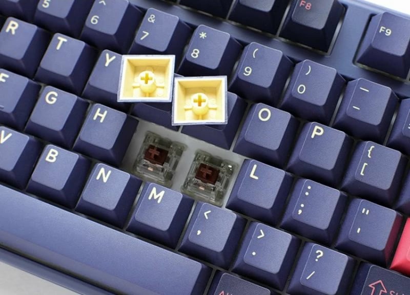 Tastierë gaming Ducky One 3, e kaltër