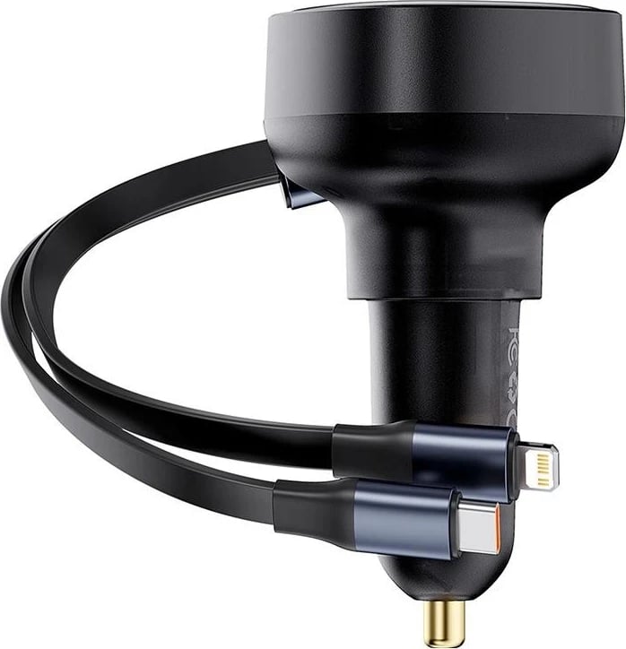 Karikues makine Baseus Enjoyment USB, 60W, i zi