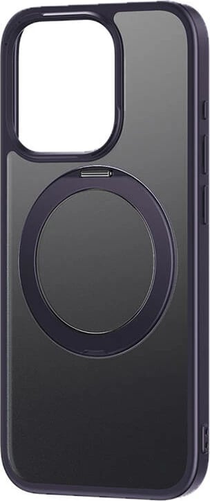 Mbështjellës Baseus SkyRing 360° për iPhone 14 Pro, me xham të fortë dhe set pastrimi, vjollcë