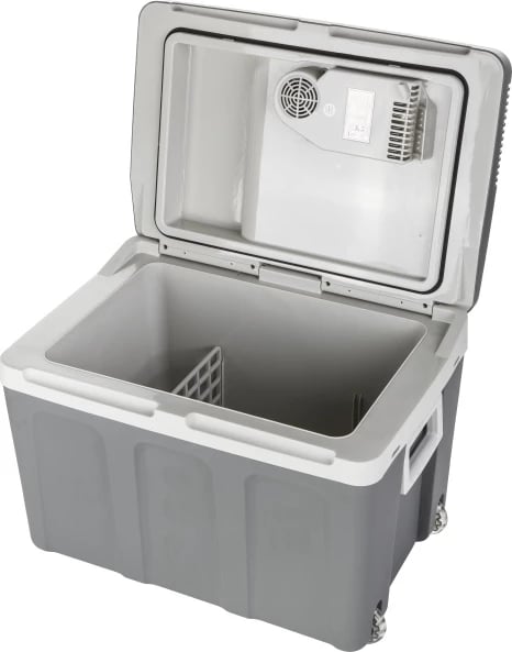 Ftohës-ngrohës portativ, Adler, CR 8061, 40 L, 12V/230V, gri-bardhë