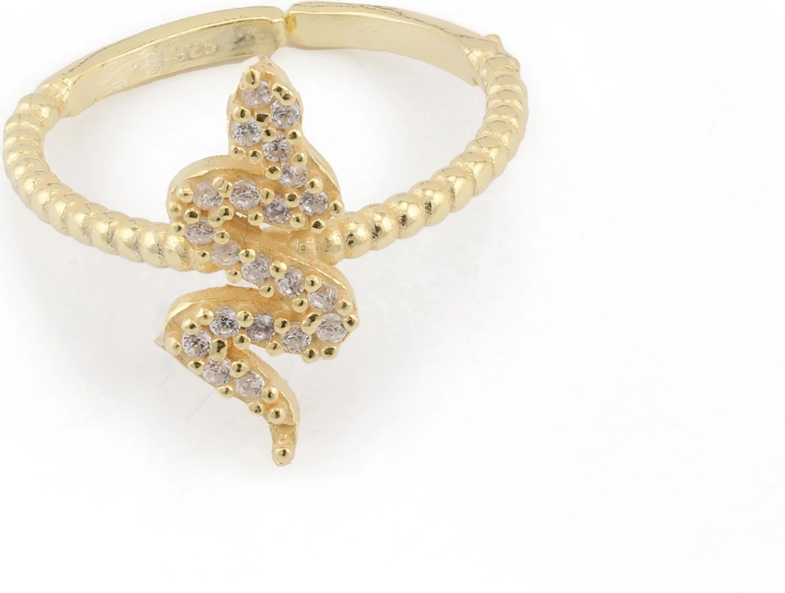 Unazë argjendi ngjyrë ari, Jumeon, 10748G