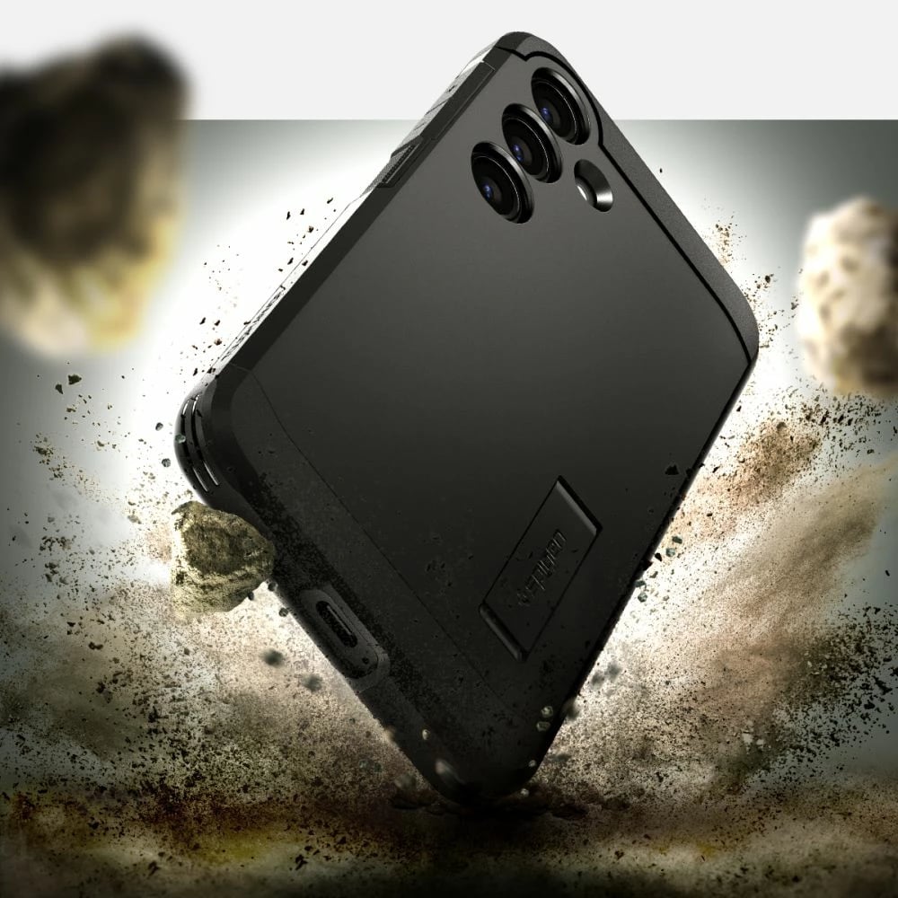 Mbështjellës Spigen Tough Armor për Samsung Galaxy S24+, i zi