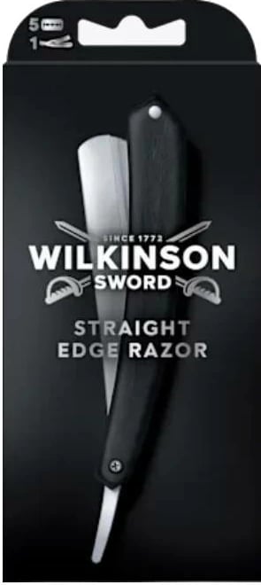 Rrojë për meshkuj Wilkinson Straight Edge Razor, 5 tehe