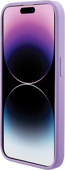 Mbështjellës Guess GUHMP15XPSAHMCU për iPhone 15 Pro Max 6.7", Saffiano MagSafe, vjollcë