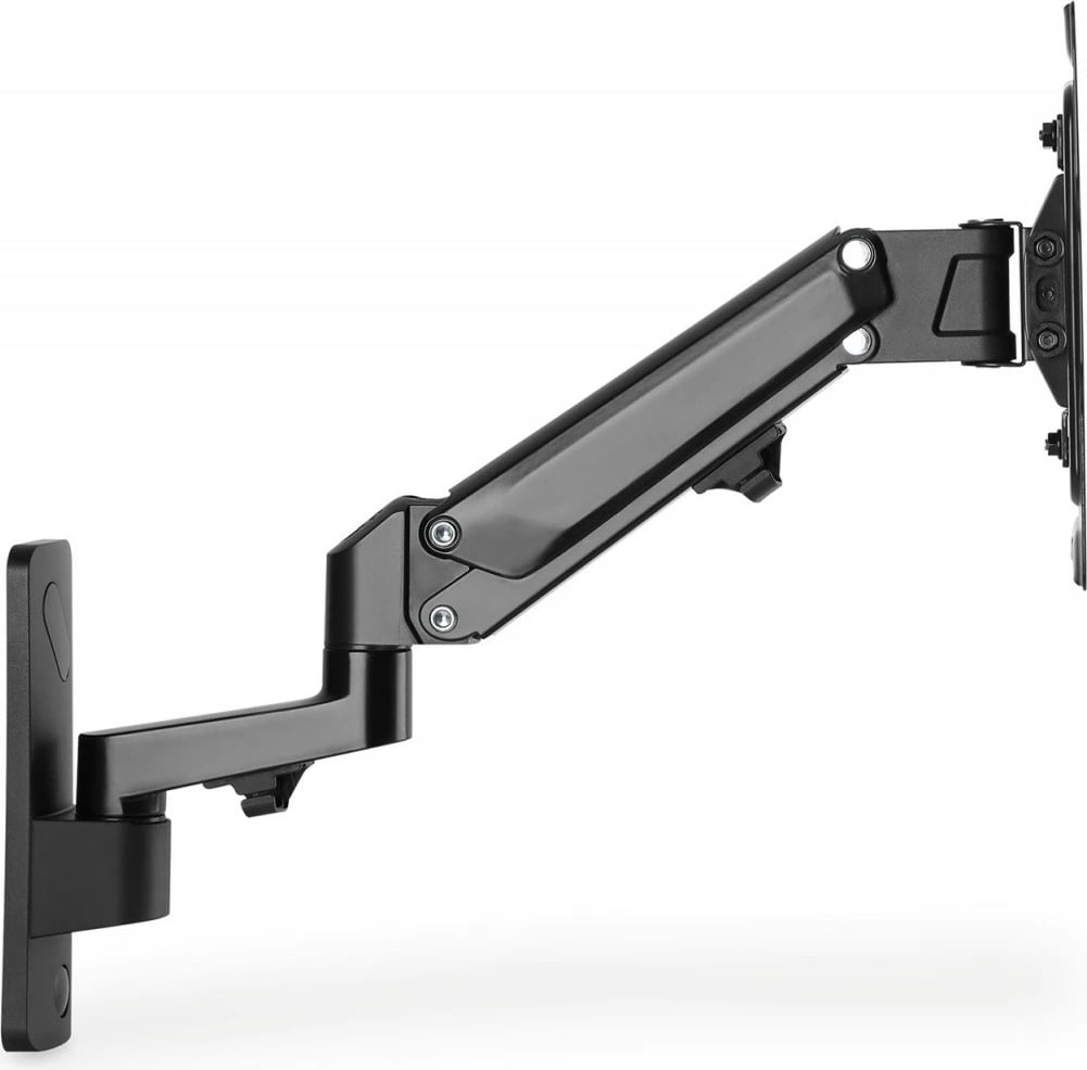 Mbajtës muri për monitor Digitus DA-90428, 23-43", sustë gazi, rrotullues, i zi mat