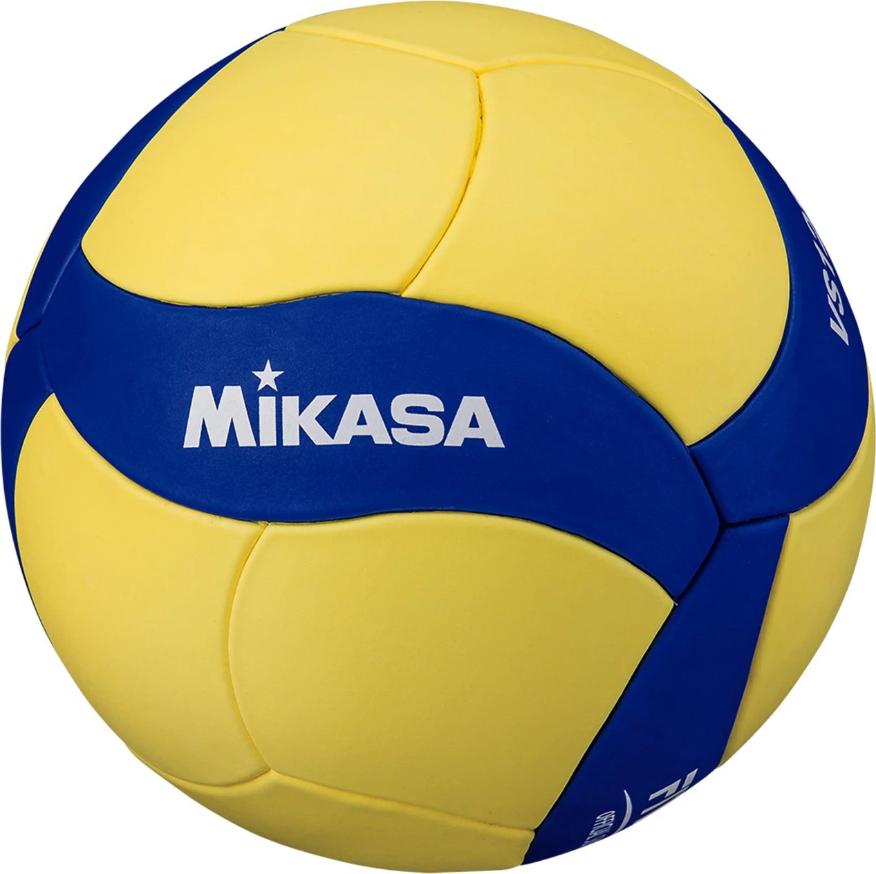 Top volejbolli Mikasa për të gjithë, verdhë-kaltër