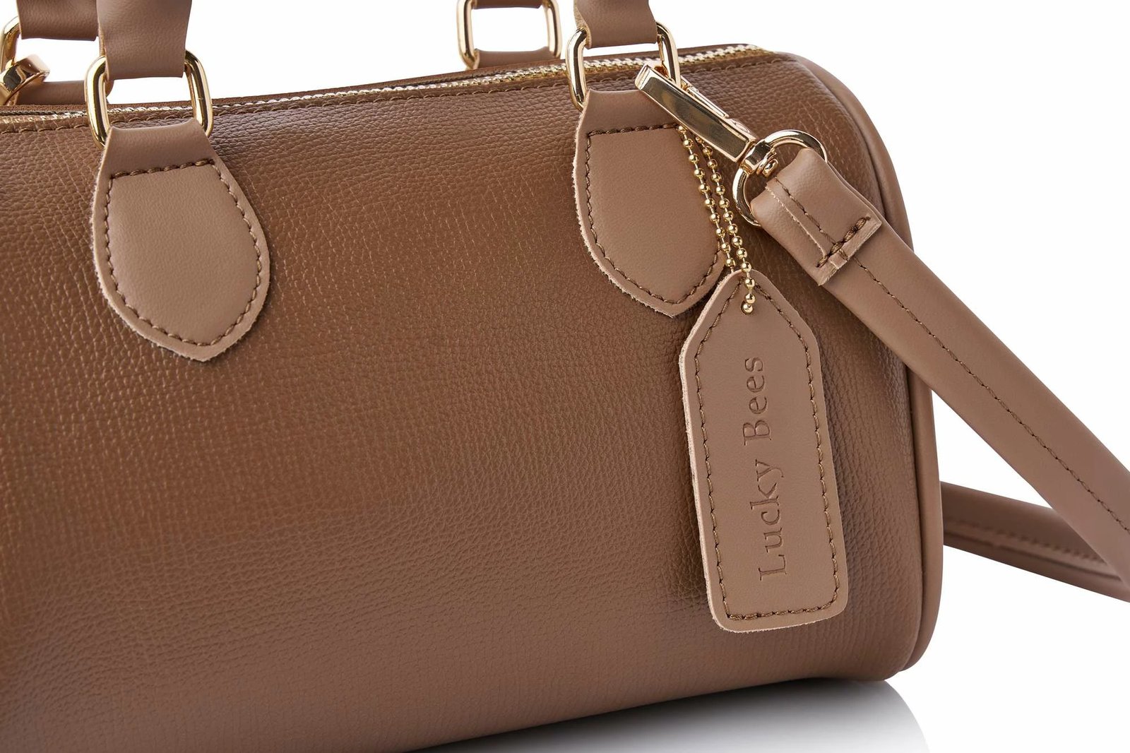 Çantë dore Lucky Bees, Joan, ngjyrë mink